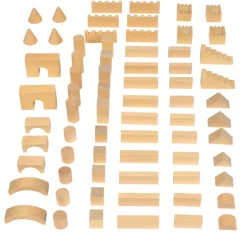Excellerations® Castle Building Blocks Kit - 70pcs