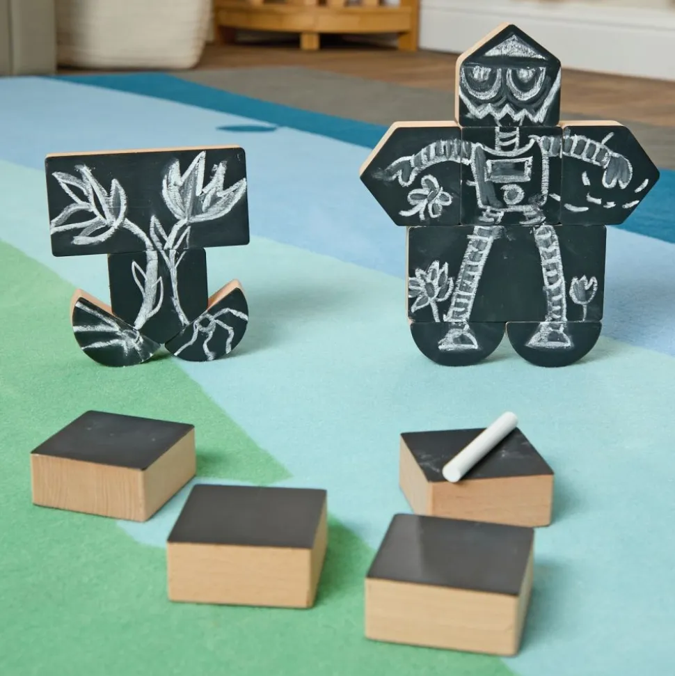 Excellerations® Chalkboard Blocks - Set of 15