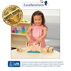 Excellerations® Changing Emotions Block Puzzle