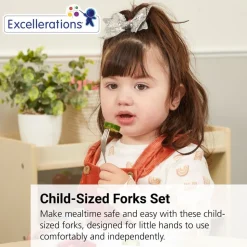 Excellerations® Child-Size Forks - Set of 12