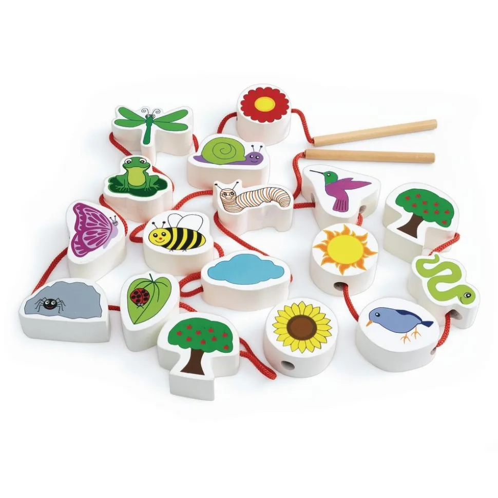 Excellerations® Chunky Lacing Garden Set - 17 Pieces