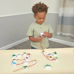 Excellerations® Chunky Lacing Garden Set - 17 Pieces