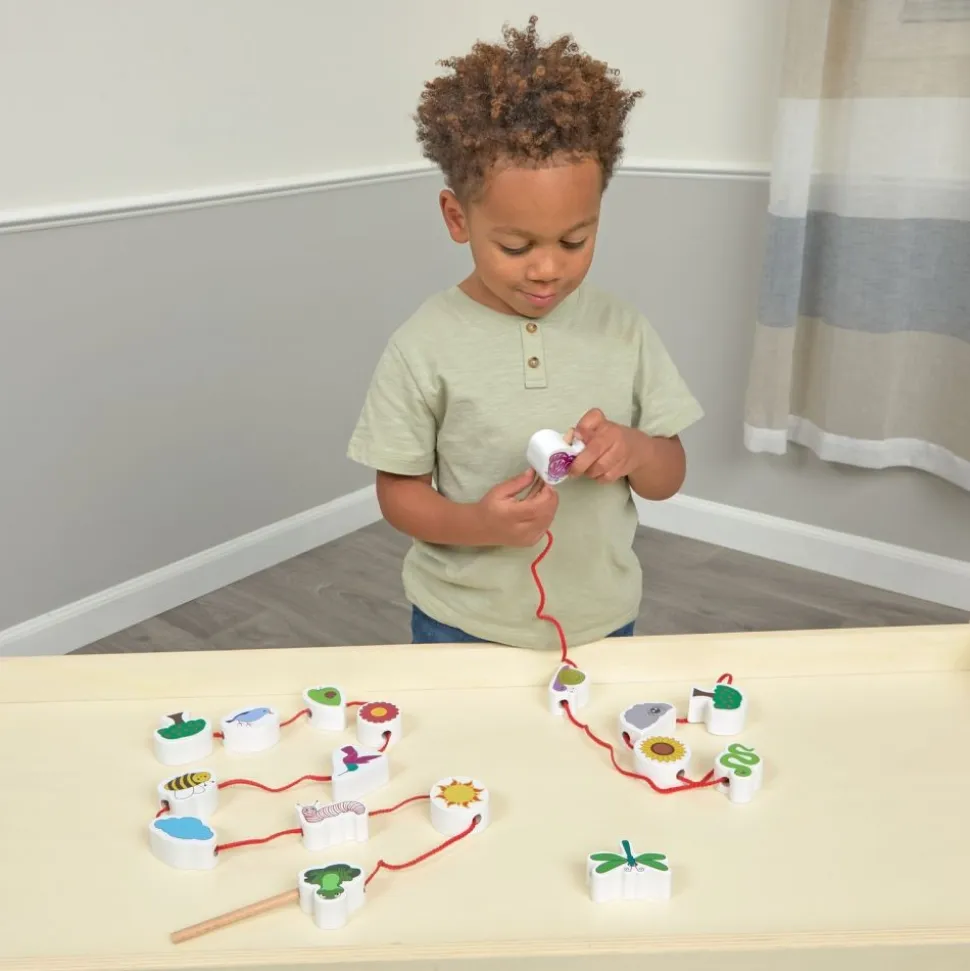 Excellerations® Chunky Lacing Garden Set - 17 Pieces