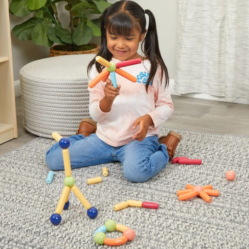 Excellerations® Chunky Magnetic Construction Set - 42 Pieces