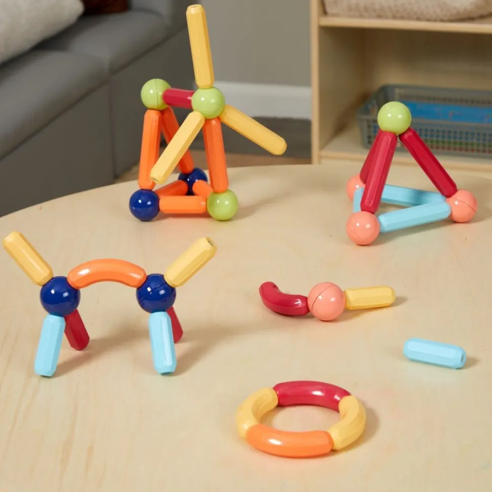 Excellerations® Chunky Magnetic Construction Set - 42 Pieces