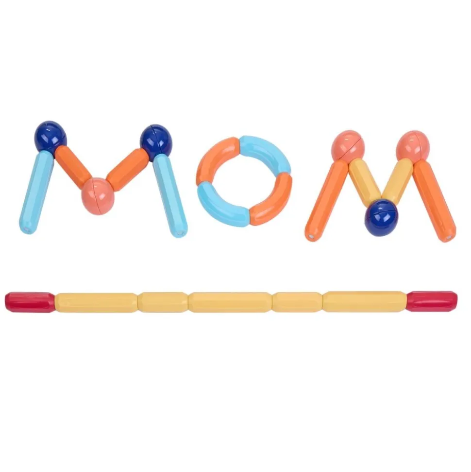 Excellerations® Chunky Magnetic Construction Set - 84 Pieces