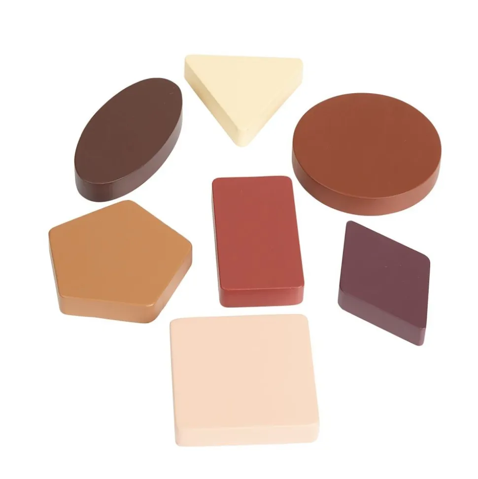 Excellerations® Chunky Puzzle Shapes - Natural