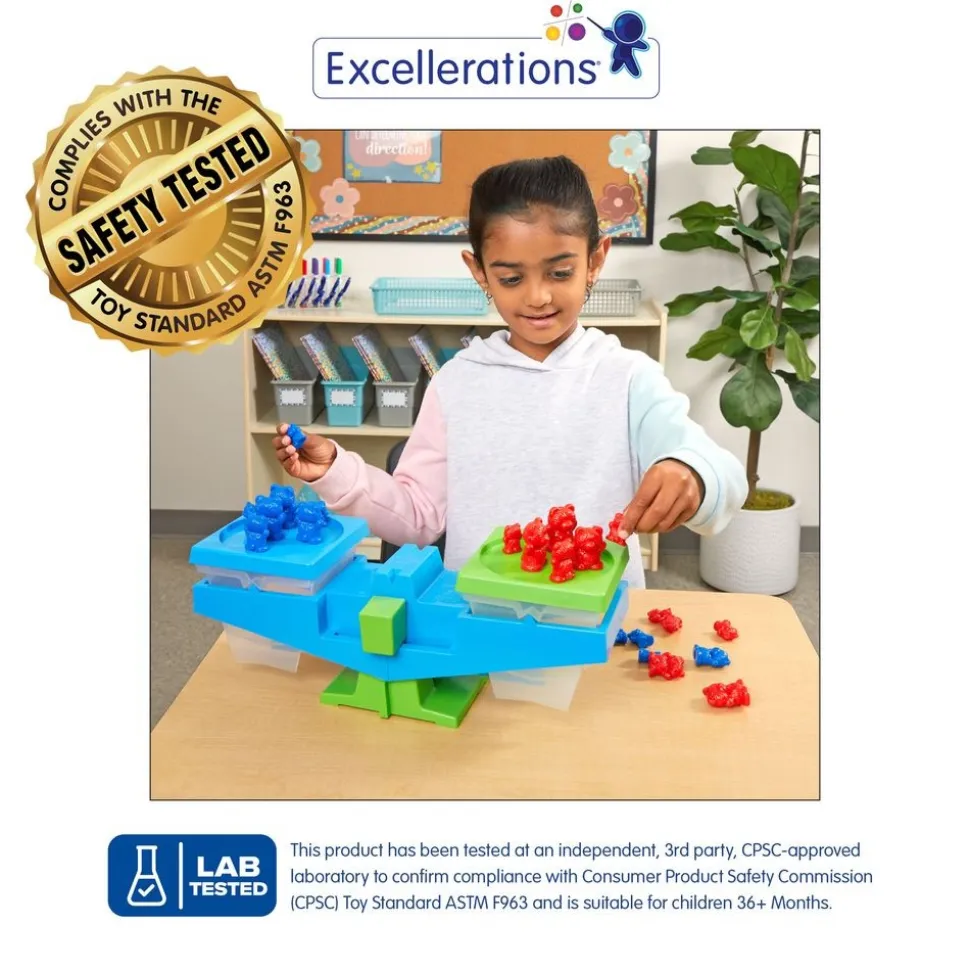Excellerations® Classic Balance Scale with Bears
