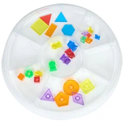 Excellerations® Classroom Clear Trays & Manipulatives - 874pcs
