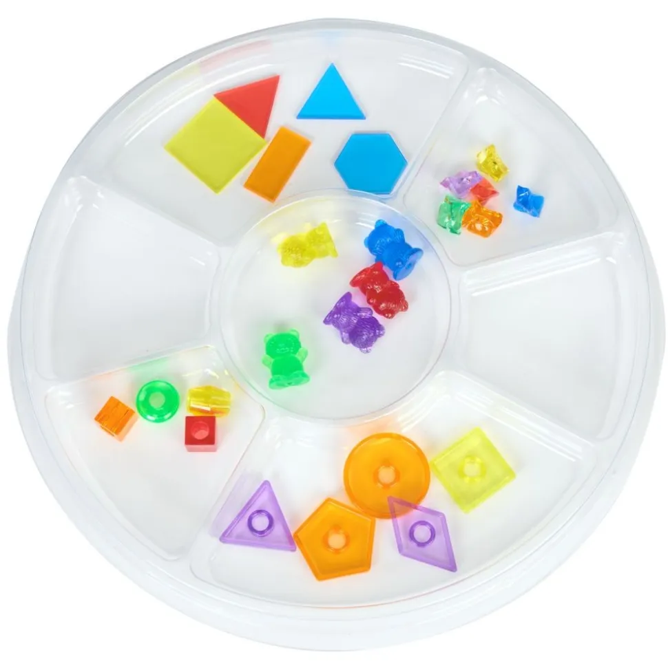 Excellerations® Classroom Clear Trays & Manipulatives - 874pcs