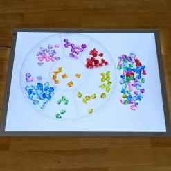 Excellerations® Classroom Clear Trays & Manipulatives - 874pcs