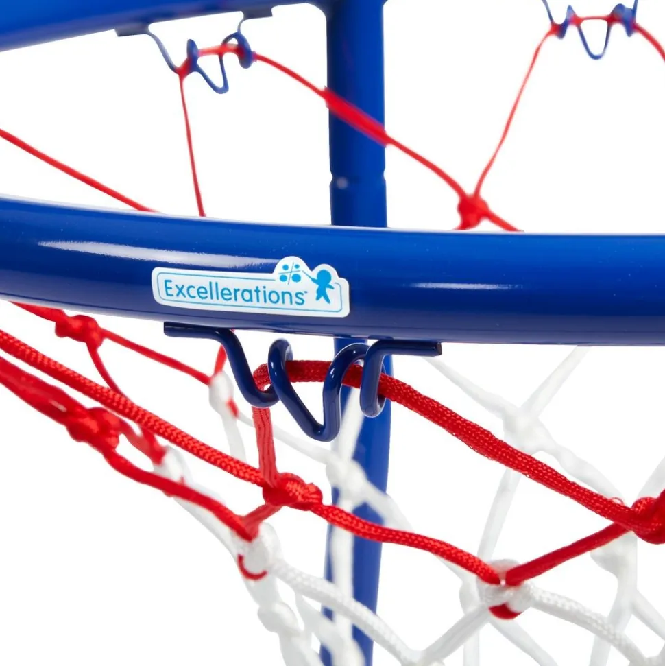 Excellerations® Classroom Hoop Ball Goal (School Age Height) 4.25' Tall