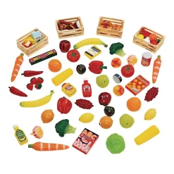 Excellerations® Classroom Starter Kit Food - 61 Pieces with Storage Bin