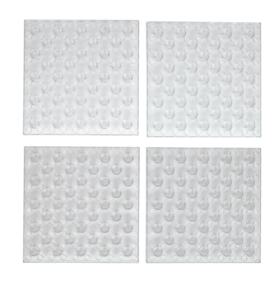Excellerations® Clear Building Baseplate - 4 pcs