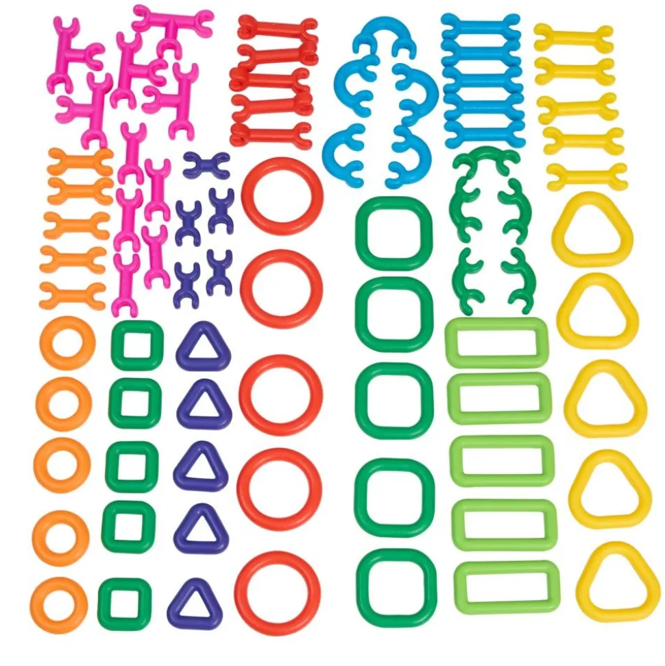 Excellerations® Clip & Create Construction Builders - 80 Pieces