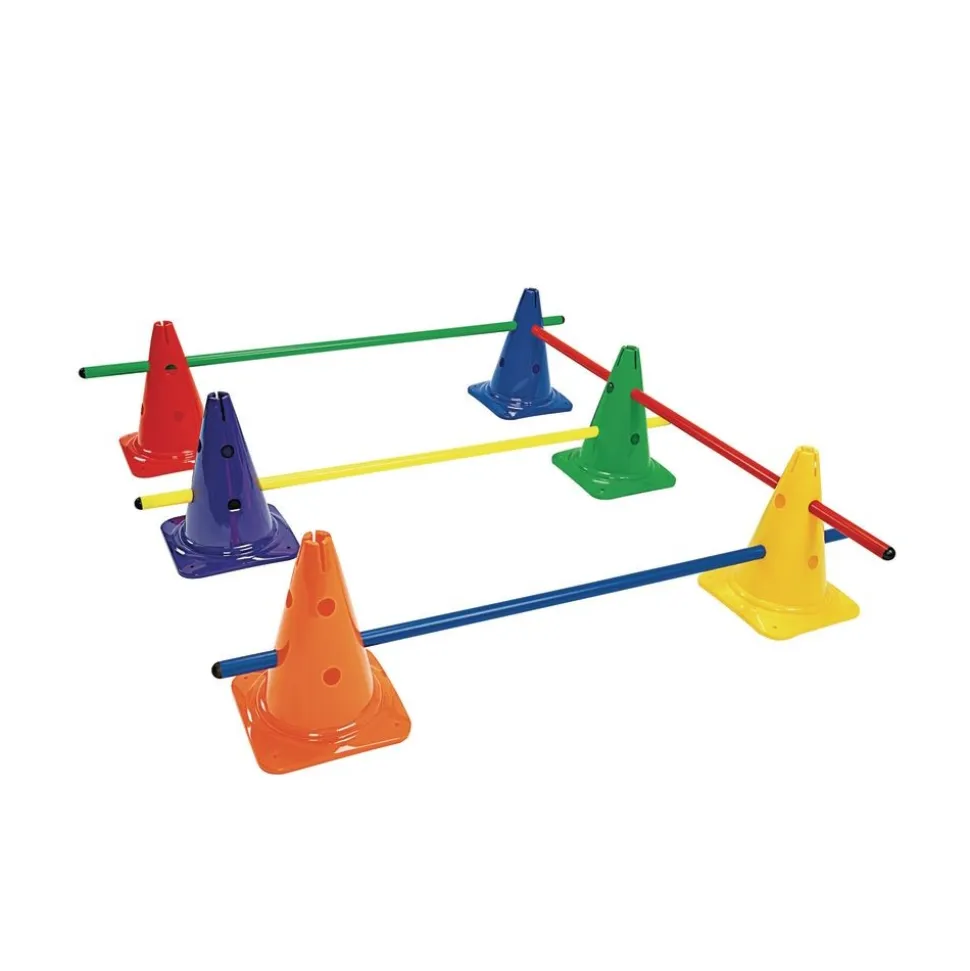 Excellerations® Cone Activity Set with 48" Poles