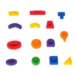 Excellerations® Creative Connectors - 168 Interlocking Pieces & 10 Activity Cards