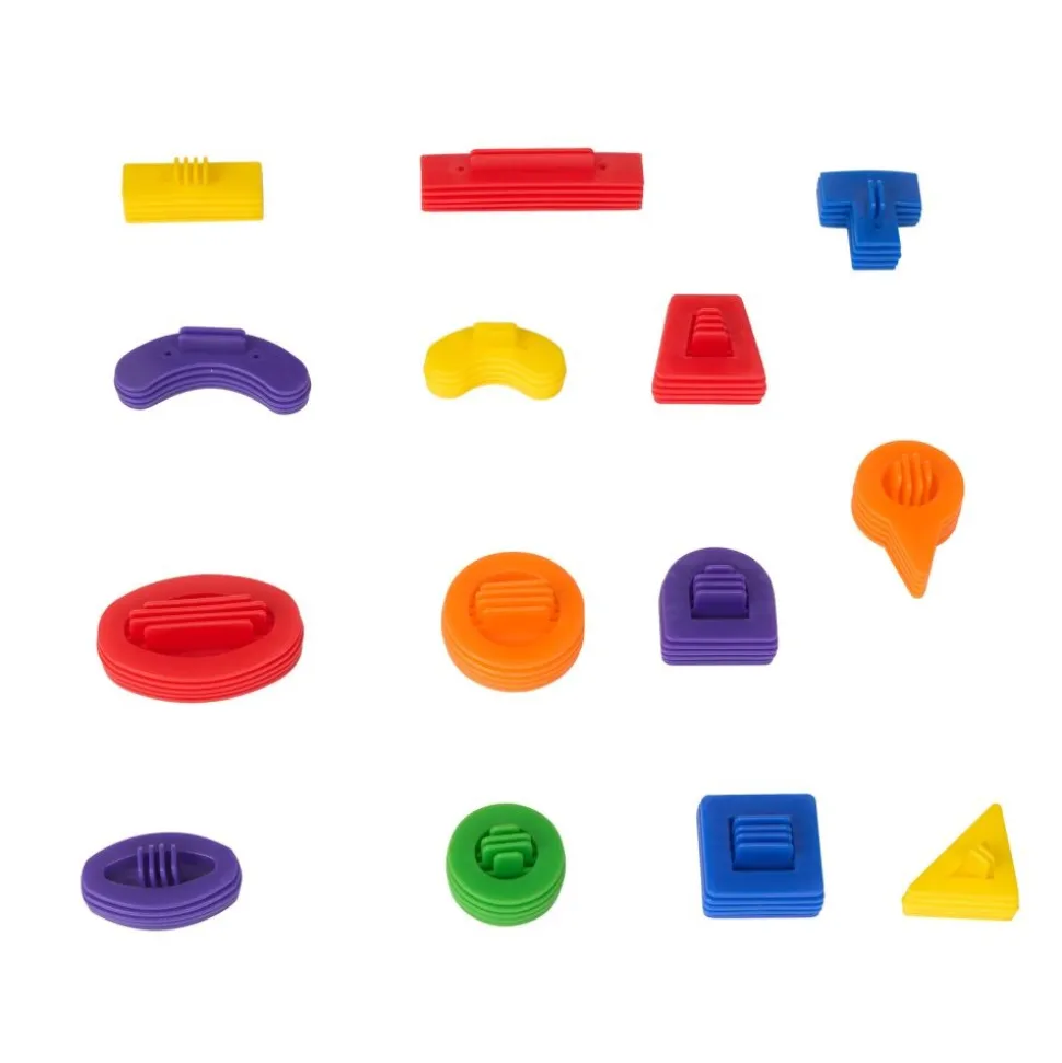 Excellerations® Creative Connectors - 168 Interlocking Pieces & 10 Activity Cards