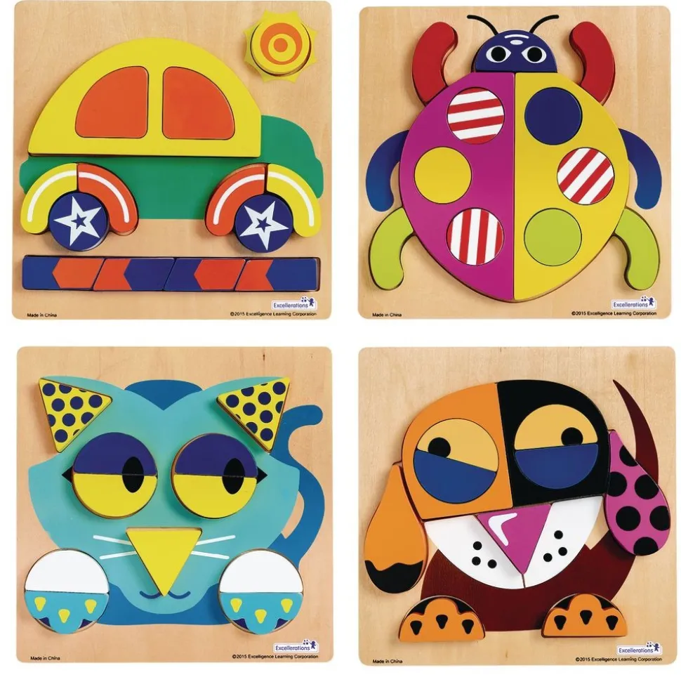 Excellerations® Creative Thinker Puzzles - Set of 4