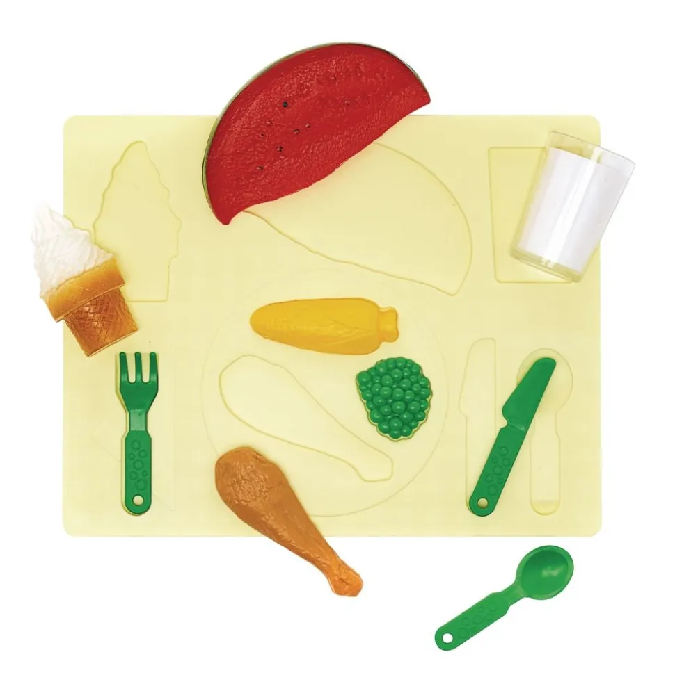 Excellerations® 3D Chunky Food Puzzle - Dinner