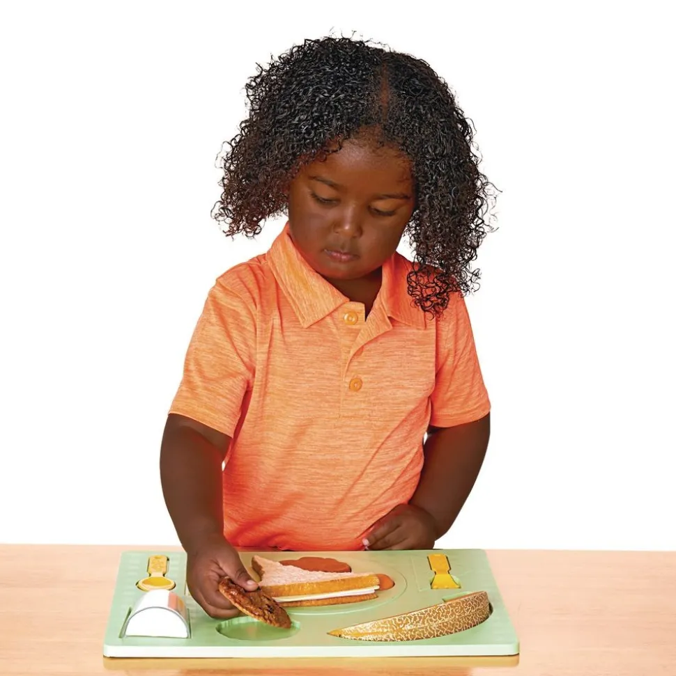 Excellerations® 3D Chunky Food Puzzle- Lunch