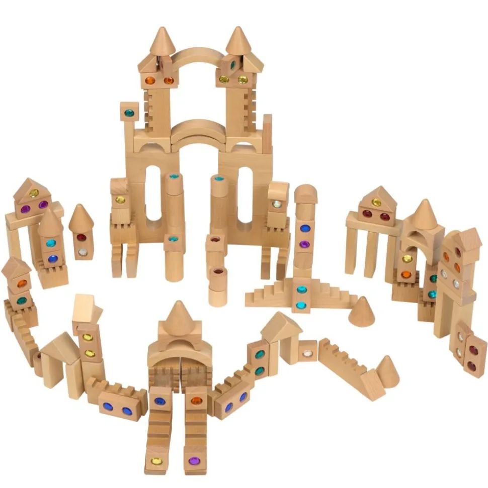 Excellerations® Deluxe Castle Building Blocks Kit - 140pcs