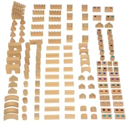 Excellerations® Deluxe Castle Building Blocks Kit - 140pcs