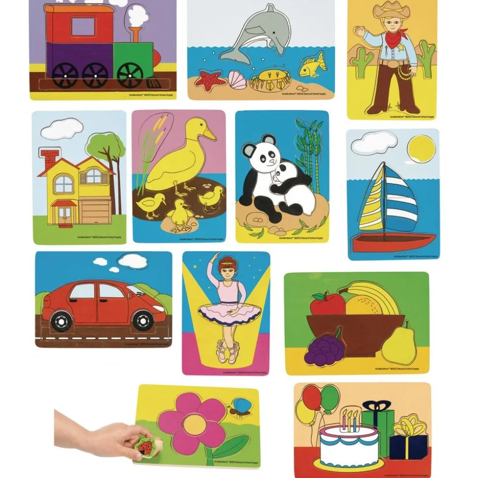 Excellerations® Early Childhood Puzzles - Set of 12