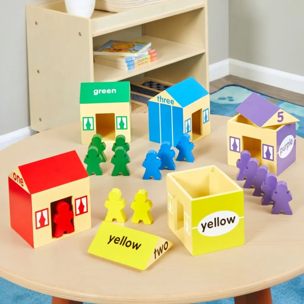 Excellerations® earlySTEM™ Colors & Counting Houses 20 Pieces