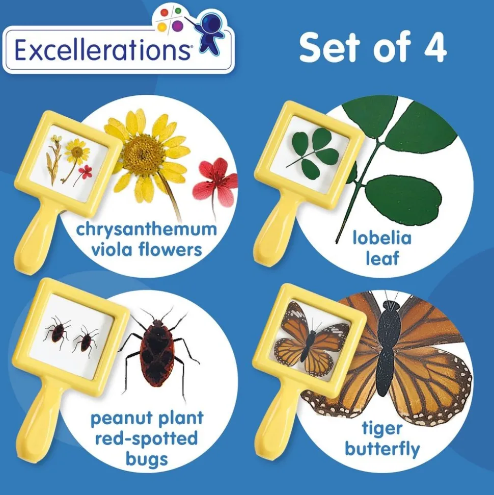 Excellerations® earlySTEM™ Specimen Viewers - Set of 4