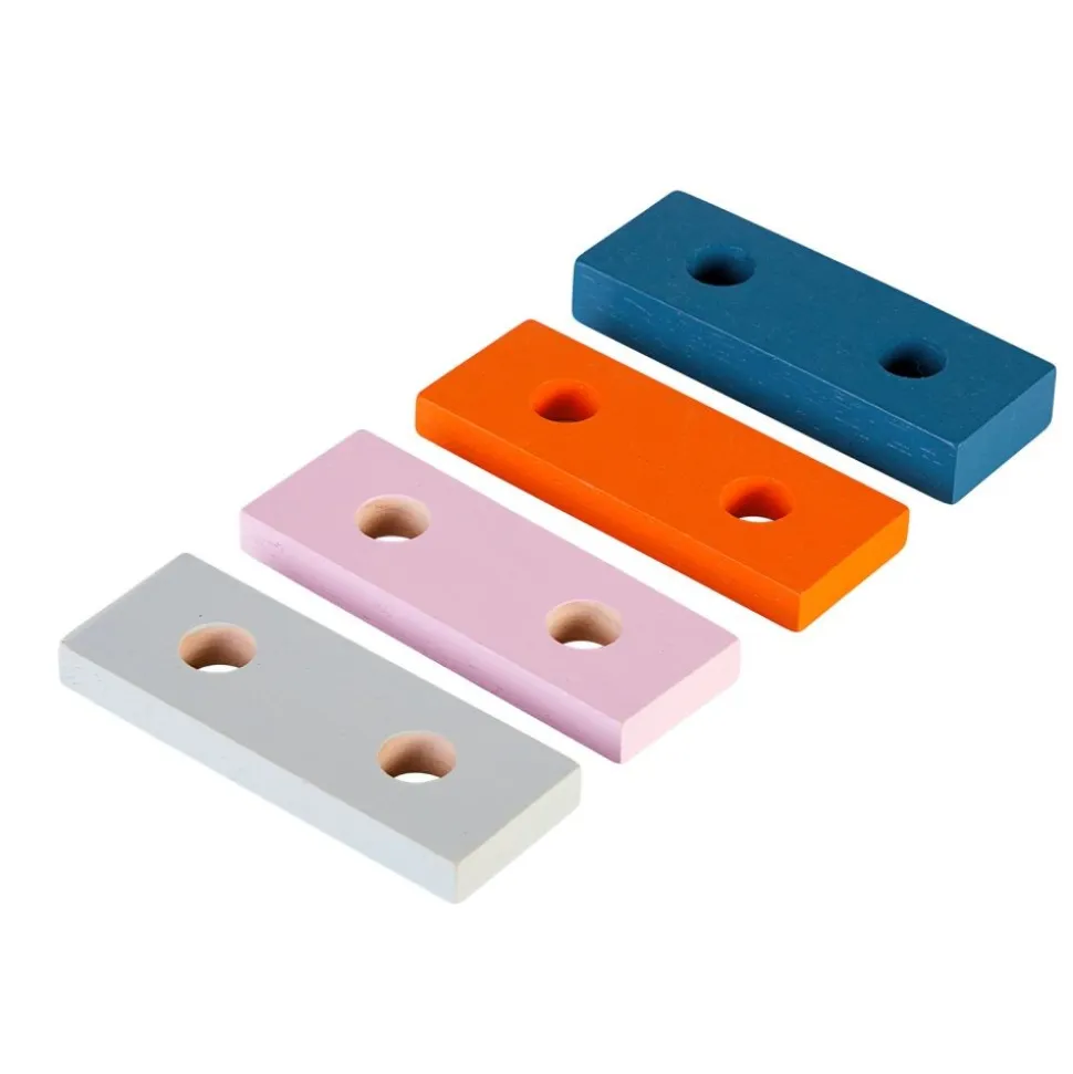 Excellerations® earlySTEM™ Sustainably Harvested Rubberwood Tide Stacker