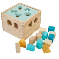 Excellerations® earlySTEM™ Sustainably Harvested Rubberwood Shape Sorter