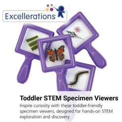 Excellerations® earlySTEM™ Toddler Specimen Viewers Set of 4