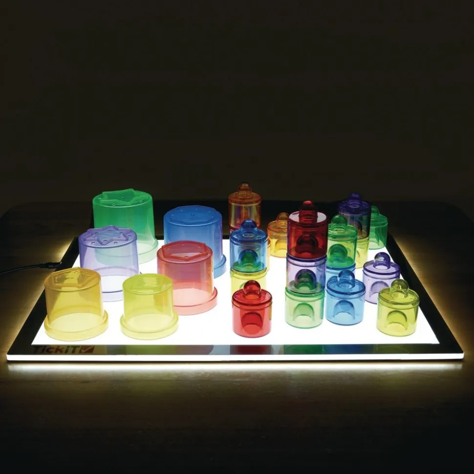 Excellerations® earlySTEM™ Toddler Light Table Explorations Set - 39 pieces