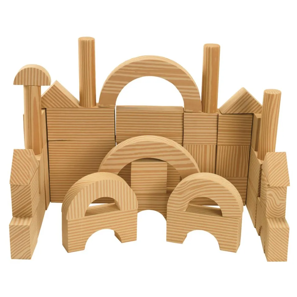 Excellerations® earlySTEM™ Toddler Soft & Smooth Unit Blocks Set of 40