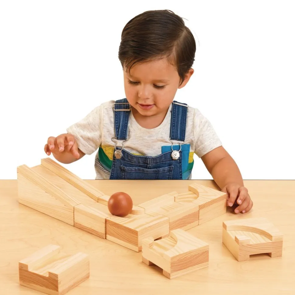 Excellerations® earlySTEM™ Wooden Ball Maze Puzzle Cubes
