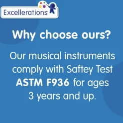Excellerations® Egg Shakers - By Rythm Band Instruments - Pair of 2