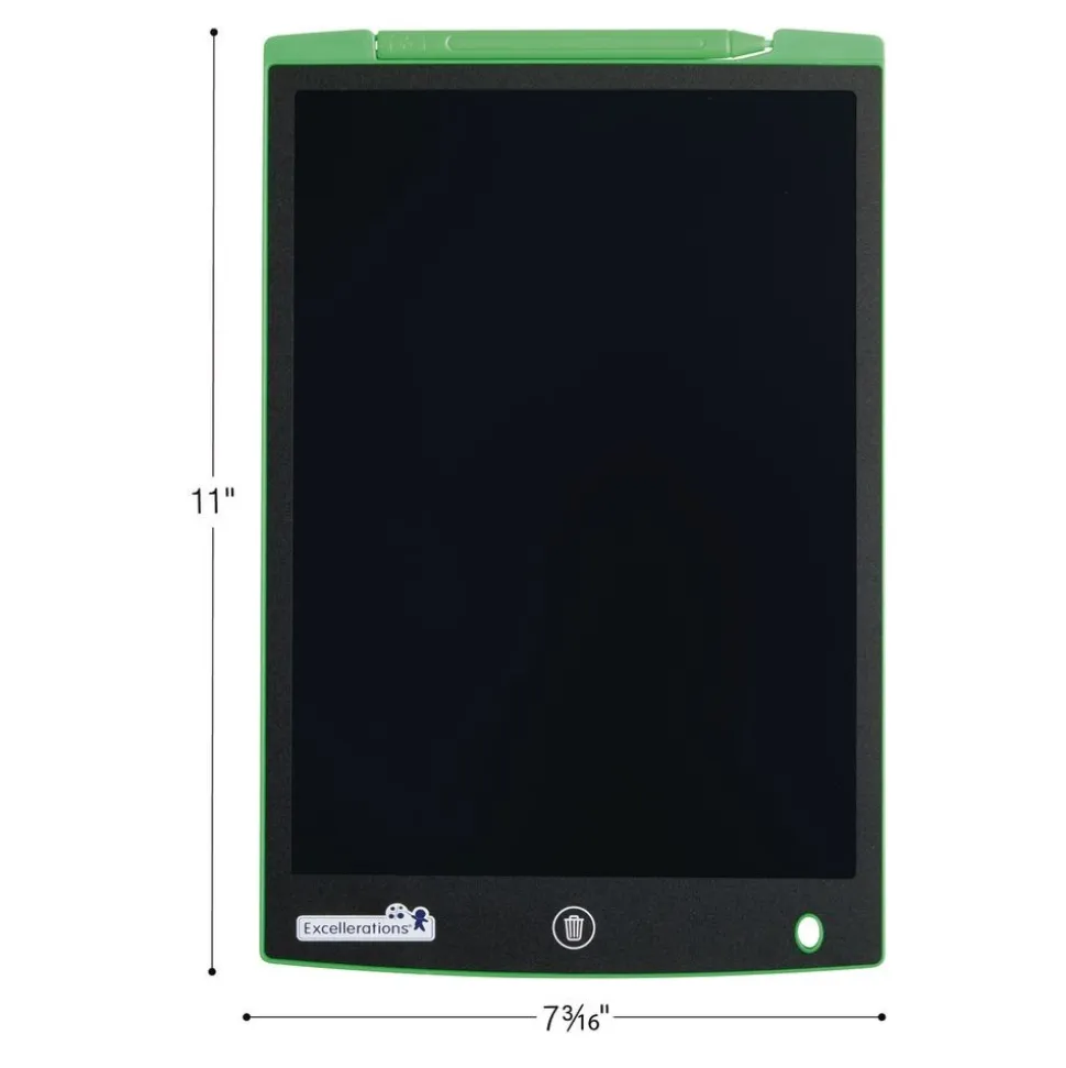 Excellerations® Electronic Reusable 11-inch LCD Drawing Board - Green