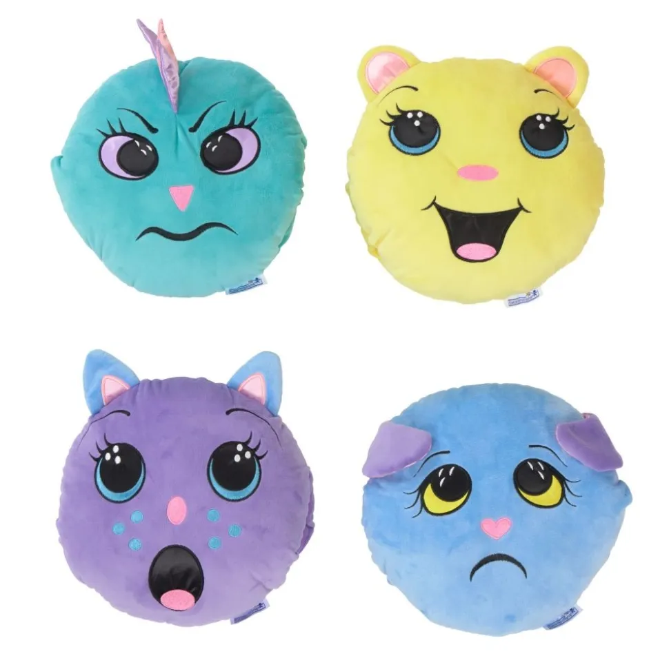 Excellerations® EmotiCuddle™ Huggable Friends - 4 Soft & Squishy 11" Emotion Characters
