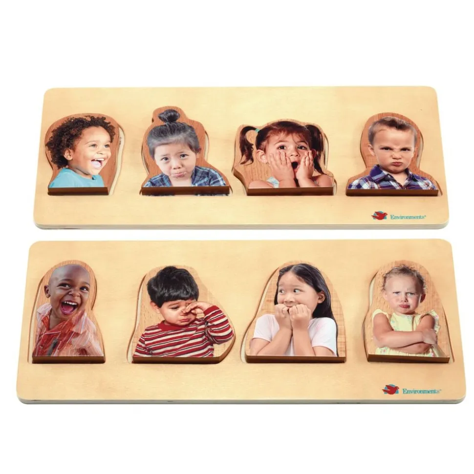 Excellerations® Emotion Puzzles for Toddlers - Set of 2