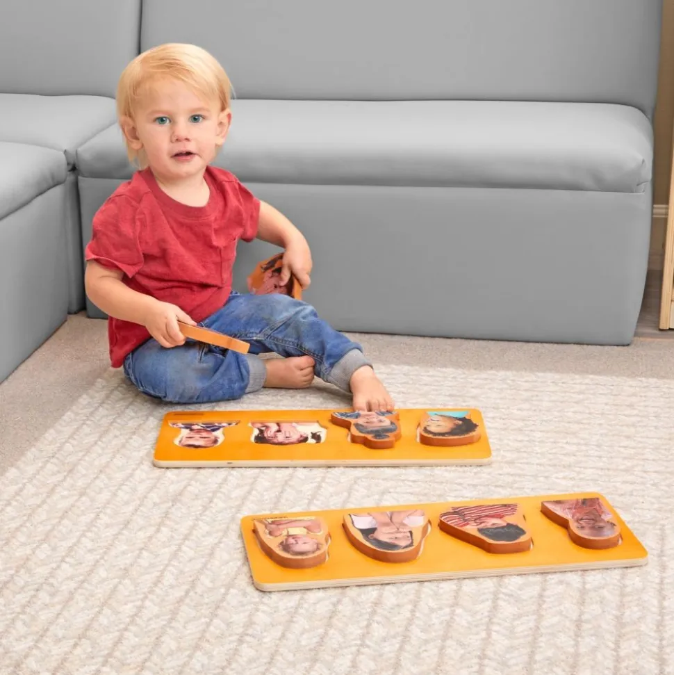 Excellerations® Emotion Puzzles for Toddlers - Set of 2