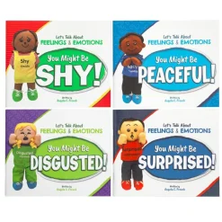 Excellerations® Emotions Books and Dolls - Set of 8