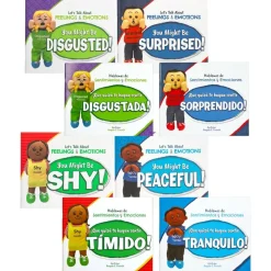 Excellerations® English & Spanish Emotions Book Set 2 - 8 books