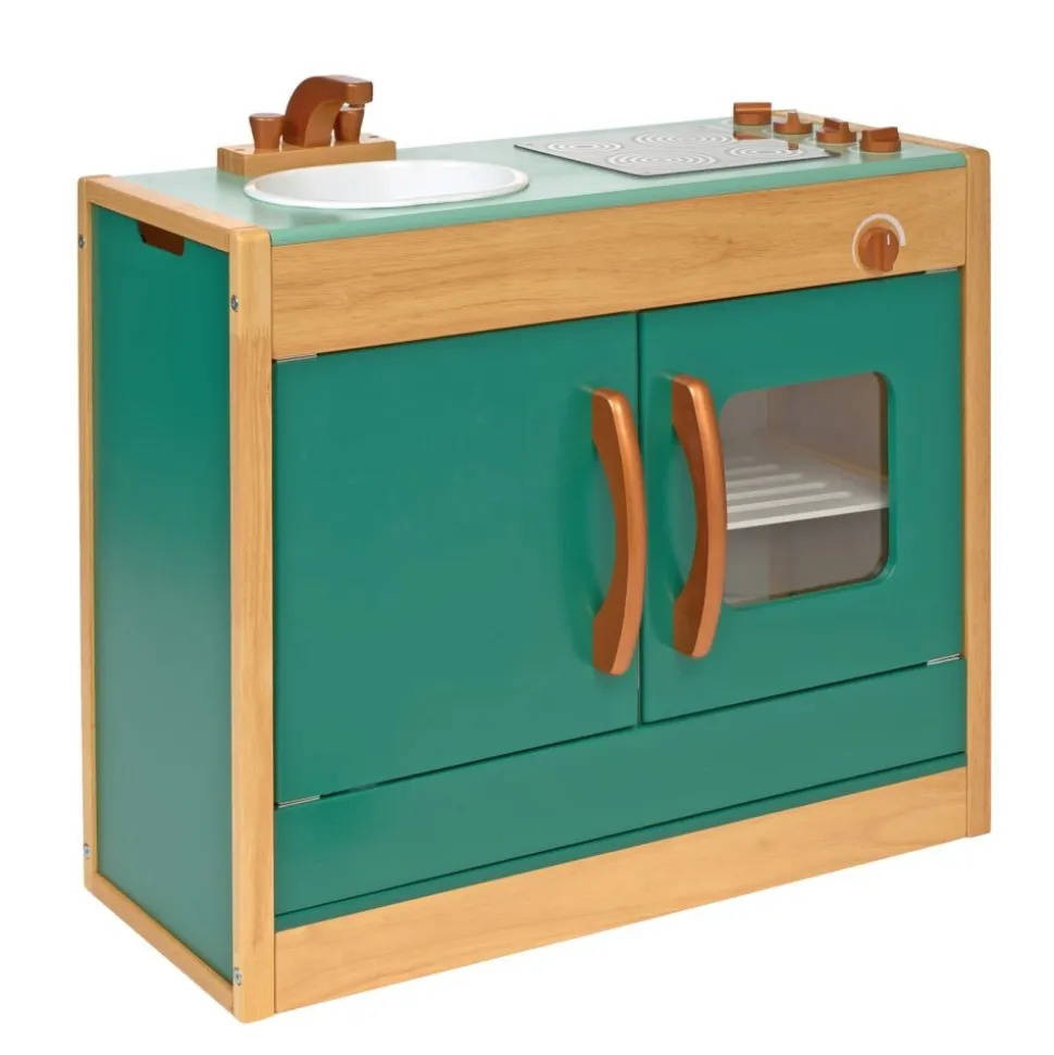 Excellerations® EverGrow™ Rubberwood Play Combo Kitchen