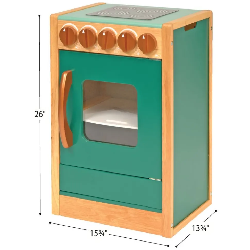 Excellerations® EverGrow™ Rubberwood Play Kitchen - Stove