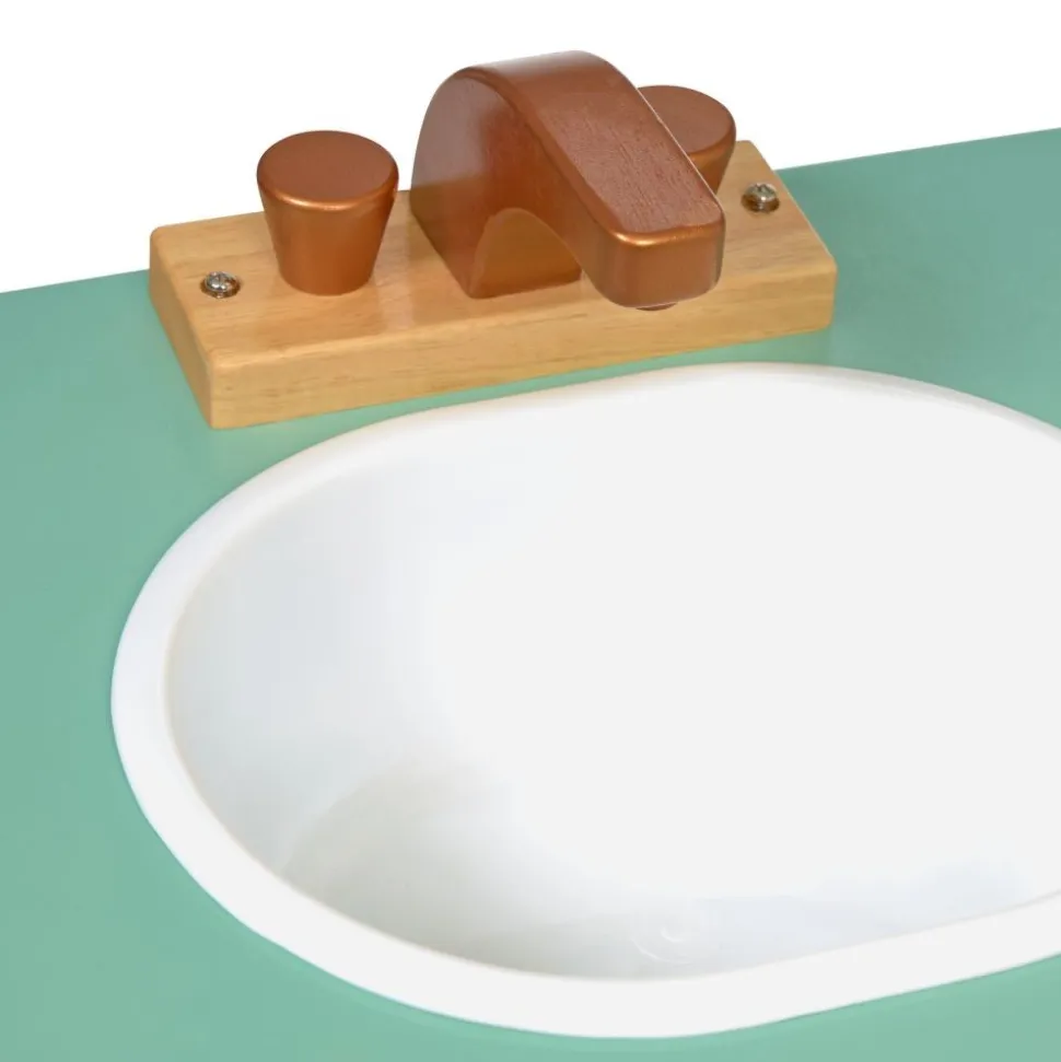 Excellerations® EverGrow™ Rubberwood Play Kitchen - Sink