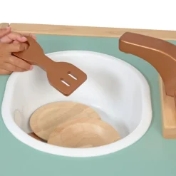 Excellerations® EverGrow™ Rubberwood Play Kitchen - Cookware