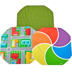 Excellerations® Explorer Tuff Tray Playmats Mats (Set of 3)