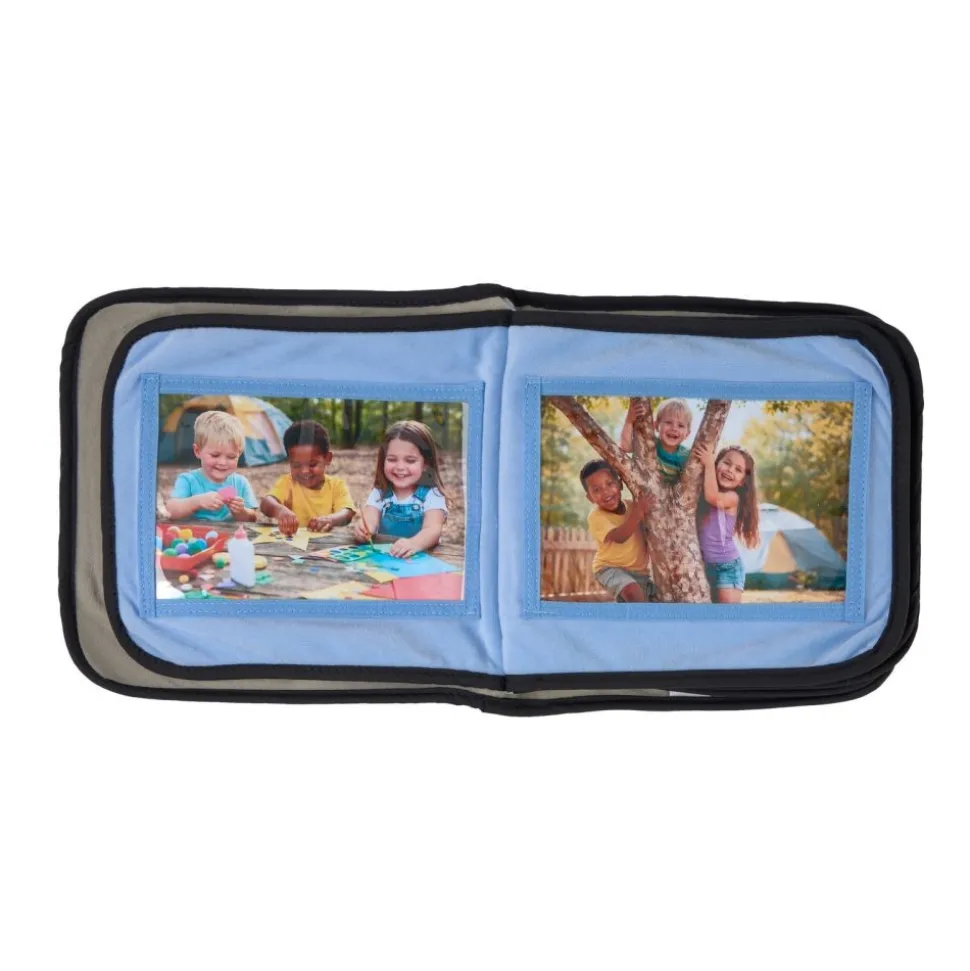 Excellerations® Fabric Photo Album Calm Colors - 15 Pockets