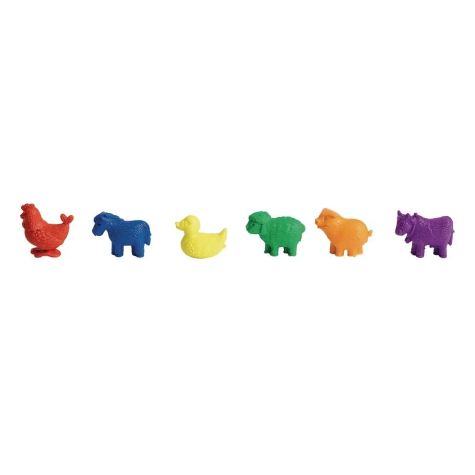 Excellerations® Farm Animal Counters - 108 Pieces